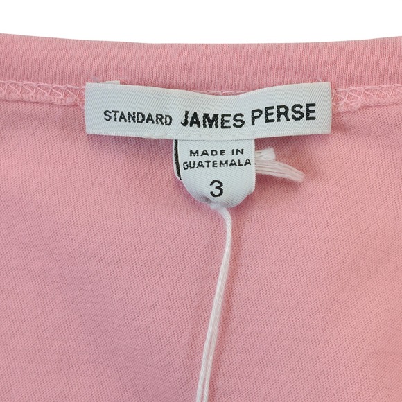 Standard James Perse pink 100% cotton pocket tank size 3 L New With Tags - Picture 6 of 8